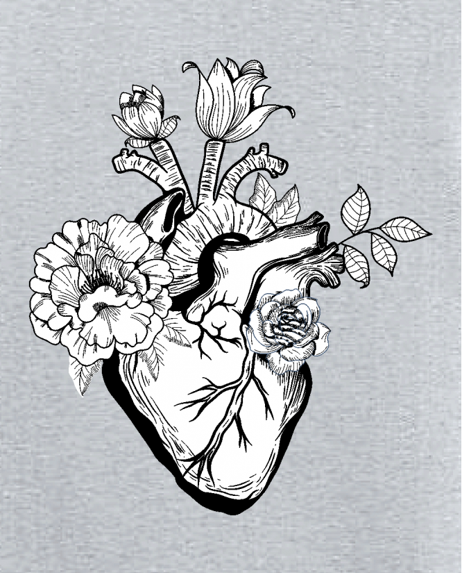 Heart flower